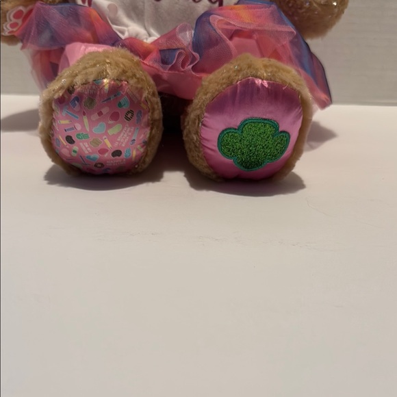 Build-A-Bear Girl Scout Trefoil Bear with Mini Mermaid Outfit - Picture 2 of 5